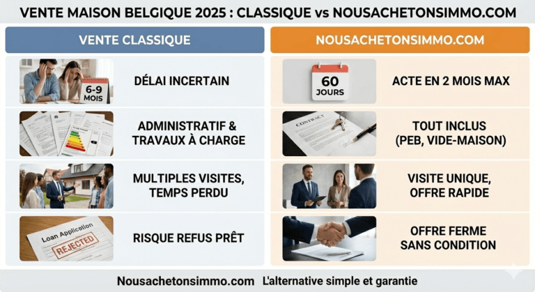Les avantages de vendre sa maison à un investisseur plutot qu'à un particlulier par Nousachetonsimmo.com
